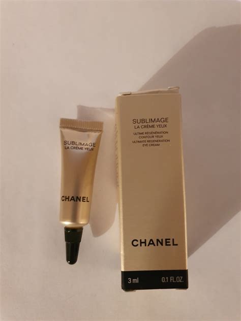 chanel creme sublimage yeux inci